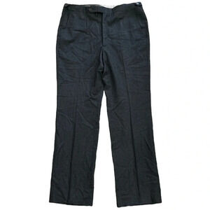 Christian Dior Monsieur Gray Wool Dress Pants 35x33